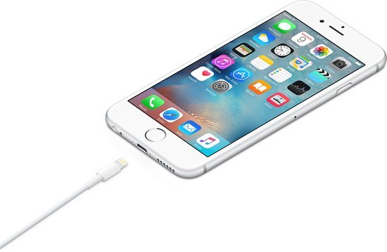 Cable Lightning original Apple Foxconn - 1 metro a granel - Blanco Cable Lightning original Apple Foxconn - 1 metro a granel - Blanco
